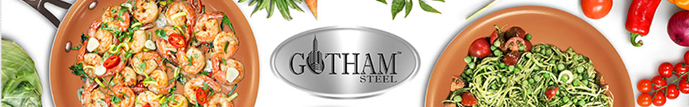 Copper Gotham™ Steel Pans  Newest non-stick cookware made with